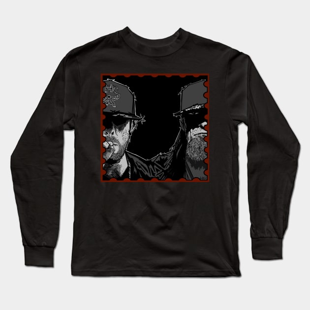 MALICE STAMP Long Sleeve T-Shirt by BludBros